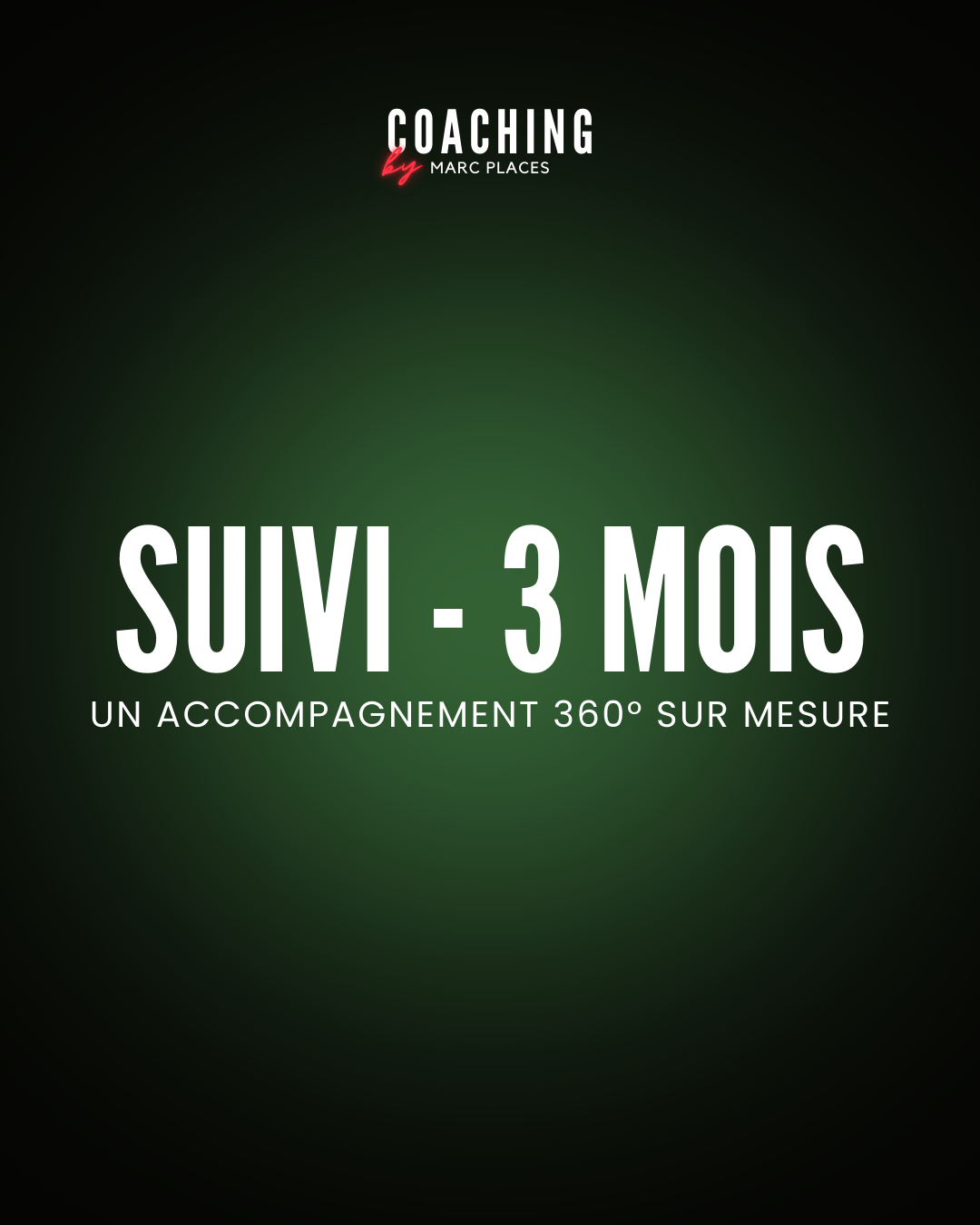 Suivi personnalisé - 3 mois