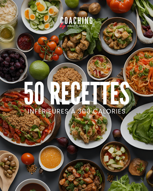 50 recettes inférieures à 300 calories